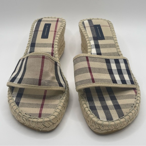 Burberry | Espadrille Slip on Wedge Sandal | EU40 - Picture 3 of 16